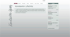 Desktop Screenshot of konstantinlifschitz.de